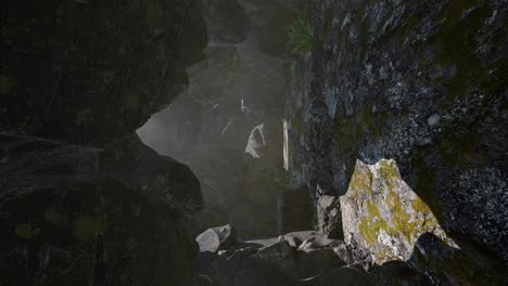 Sonnenlicht-In-Der-Geheimnisvollen-Höhle